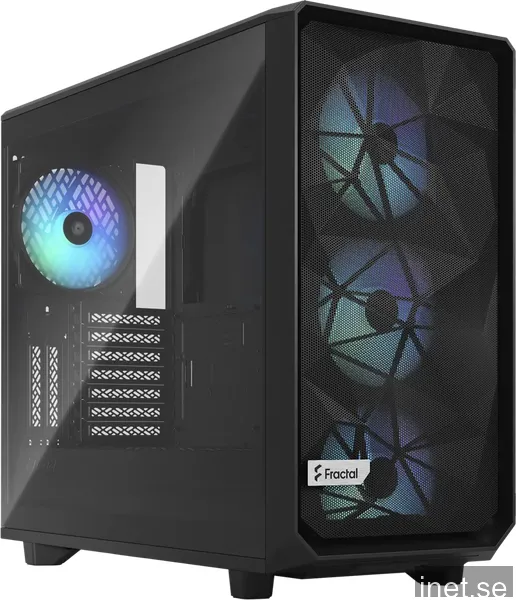 Fractal Design Meshify 2 RGB - Black TG Light Tint - Chassi - Miditower - Svart