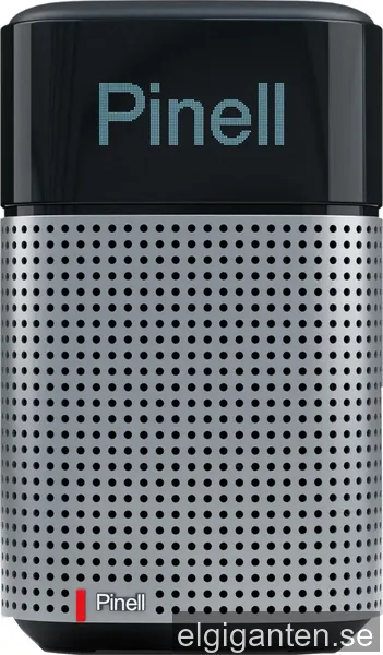 Pinell North bärbar DAB+/FM-radio (ice white)
