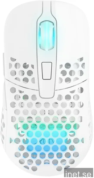 Xtrfy M42 Wireless RGB - White - Gamingmus - Optic - 6 knappar - Vit med RGB ljus