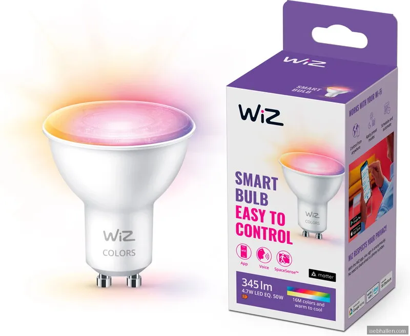 Wiz Light LED-lampa 8W E27 871869978703500