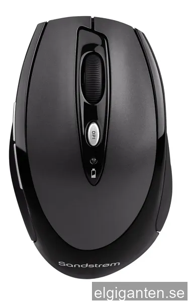 Sandstrøm Trådlös Optisk Datormus M9035G (svart)
