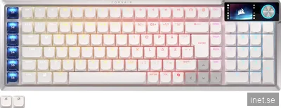 Corsair Vanguard Air 99 Trådlöst Gamingtangentbord (vit)