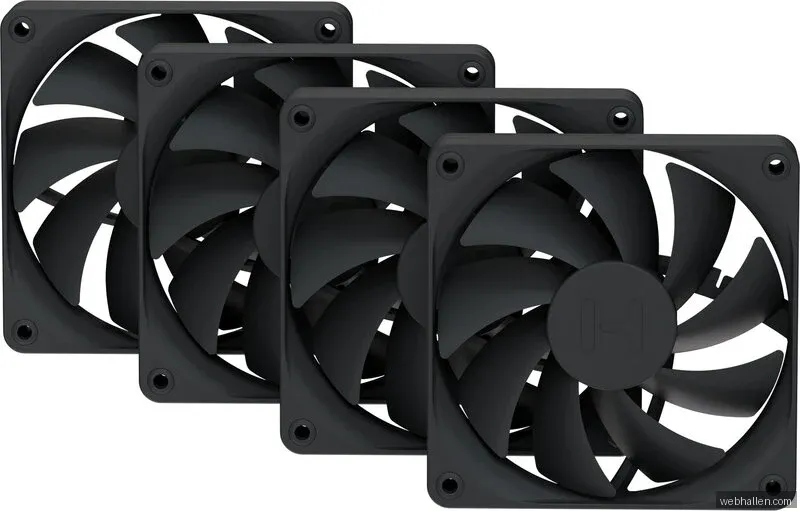 HYTE FA12 FAN Pitch Black - 4 Pack