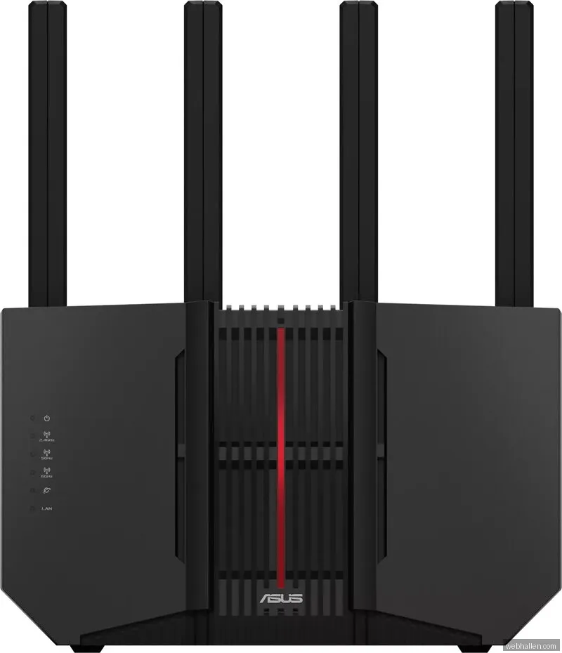 ASUS RT-BE92U - Trådlös router 4-ports-switch