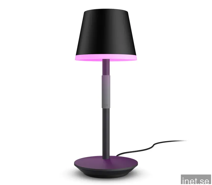 Philips Hue Go Bärbar Bordslampa Svart