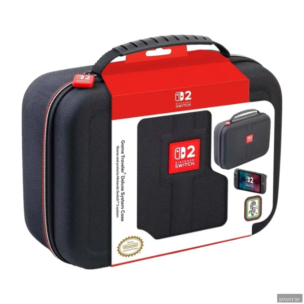 Nintendo Game Traveler: Deluxe System Case - Black - Bag - Nintendo Switch 2