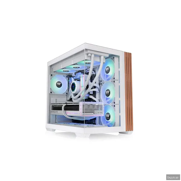 Thermaltake View 380 WS ARGB Snow - Chassi - Tower - Vit