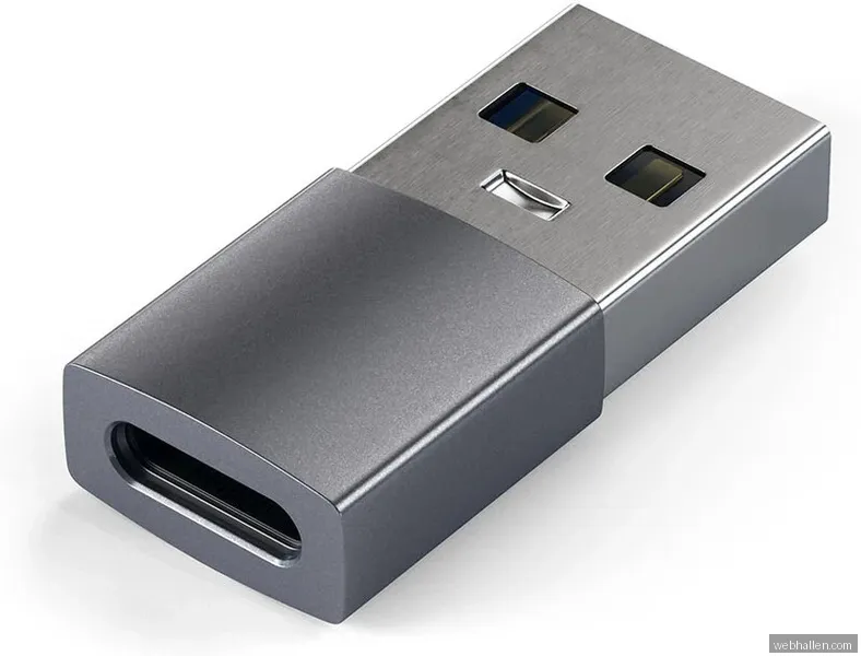 Satechi USB-A till USB-C adapter (space gray)
