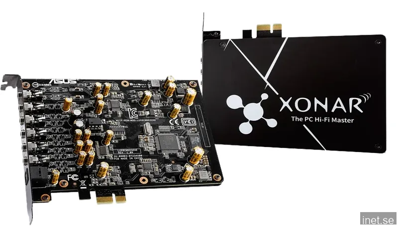Asus Xonar AE PCI Express 7.1 Ljudkort