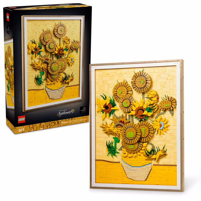 LEGO Art Vincent van Gogh Solrosor 31215