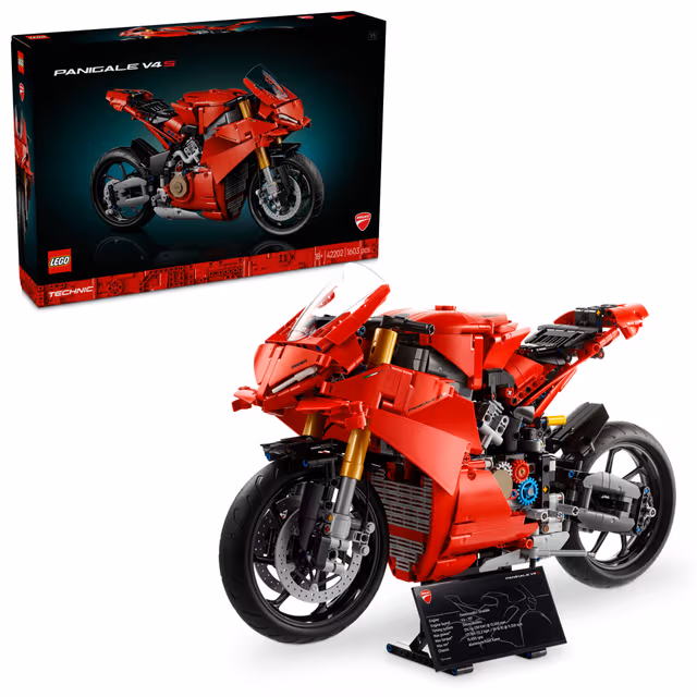 LEGO Technic Ducati Panigale V4 S motorcykel 42202