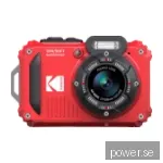 Kodak Pixpro WPZ2 -kompaktkamera, röd