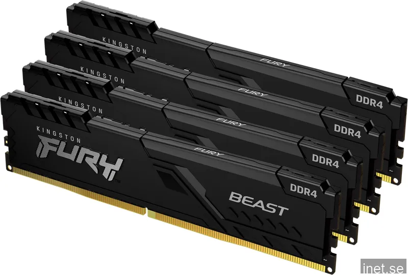 Kingston Fury 128GB (4x32GB) DDR4 3600MHz CL 18 Beast