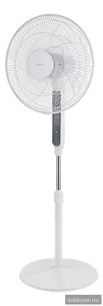 Nordic Home Golvfläkt 400 mm Vit