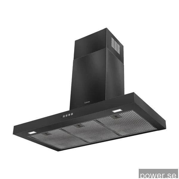 Cylinda Leo Vägghängd Köksfläkt LEO SF190BIA (svart 80cm)