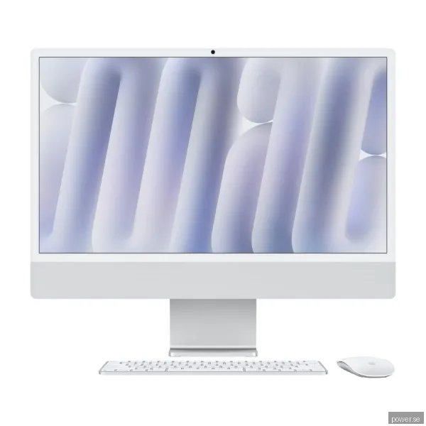 Apple iMac 24" (M4) 10C 256 GB (nanotexturglas), silver