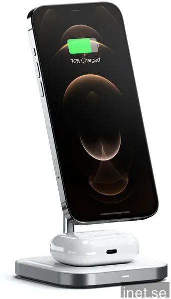 Satechi 2-in-1 Magnetic Wireless Charging Stand