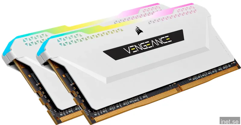 16 GB (2x8GB) DDR4-3200 Corsair Vengeance RGB PRO SL CL16 - Vit