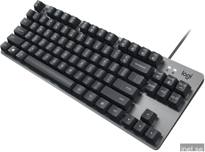 Logitech K835 TKL Tangentbord [TTC Red] - Svart/Grå
