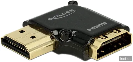 DeLock HDMI-adapter ho-ha Svart