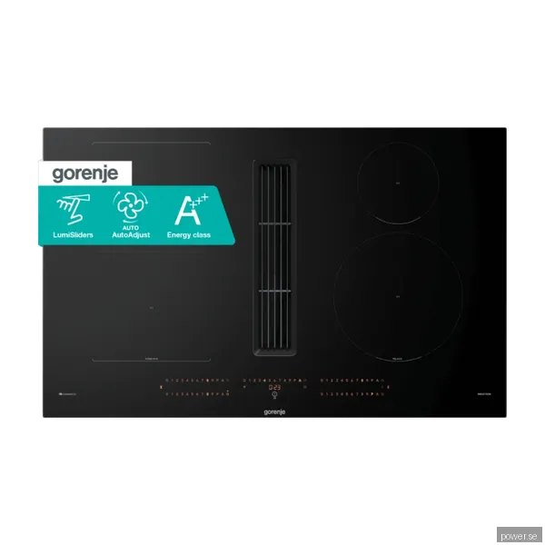 Gorenje GEH8433BSCWF induktionshäll med köksfläkt