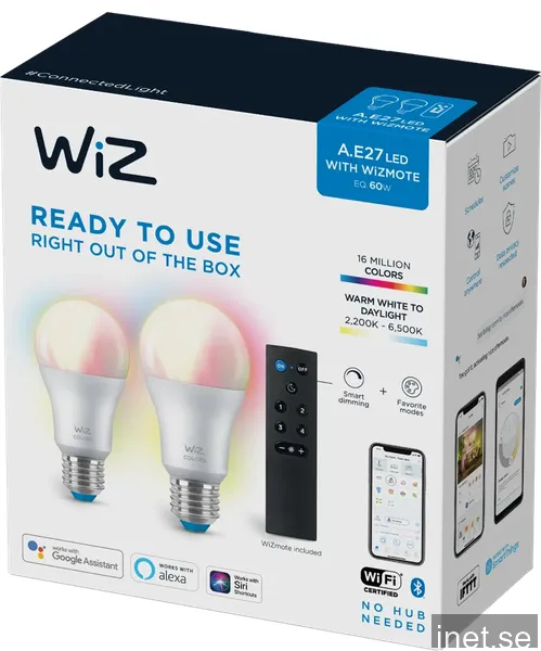 WiZ LED startkit E27 7W 929002451201