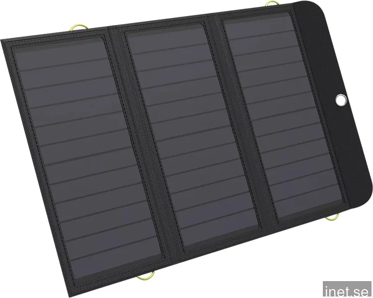 Sandberg Solar Charger 21W 2xUSB+USB-C PowerBank - Svart - 10000 mAh