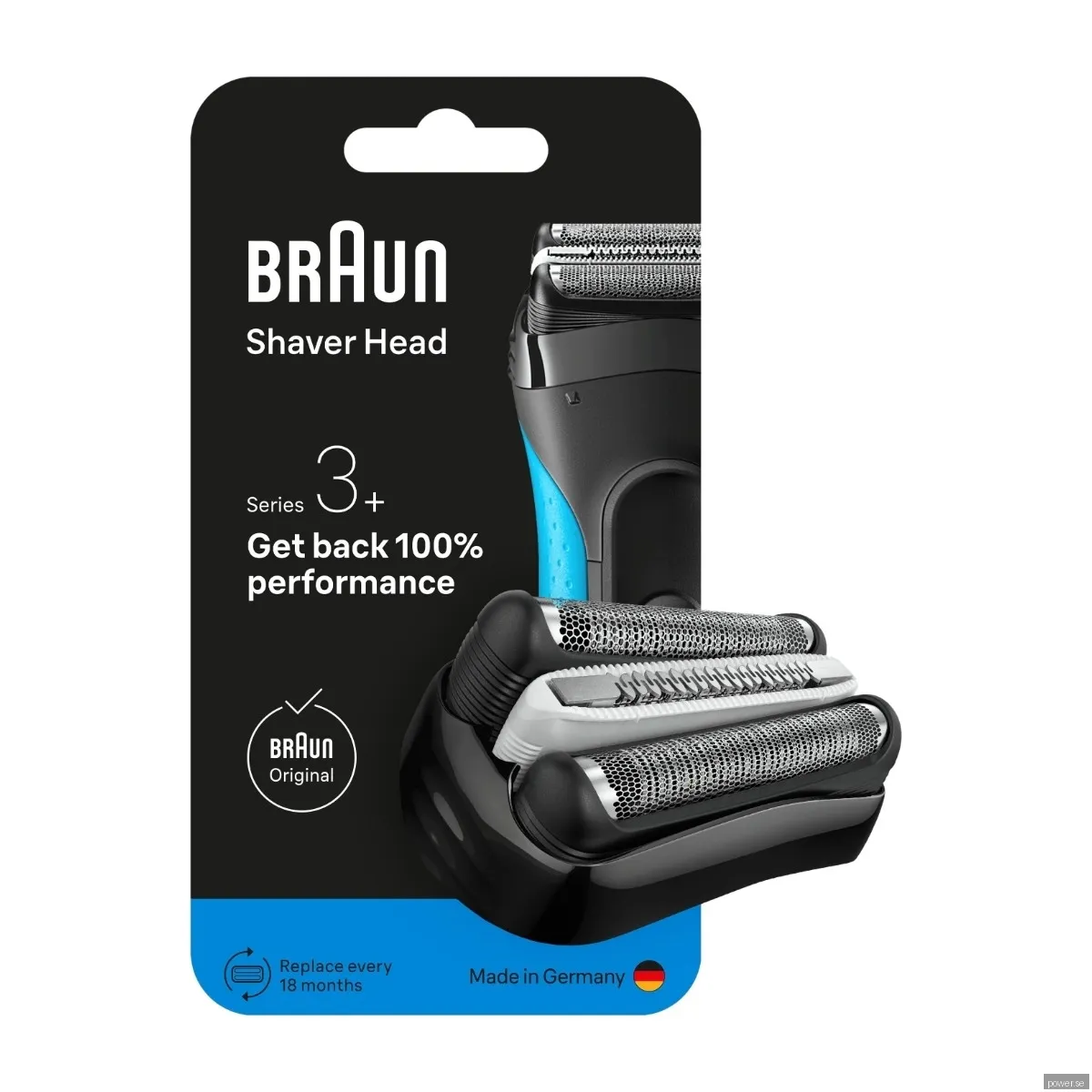 Braun 32B KeyPart rakhuvud