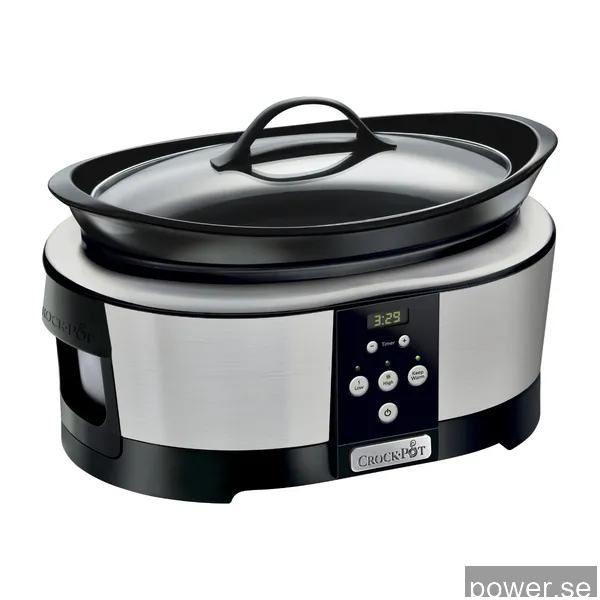Crock-Pot 5,7 L Timer – rostfri