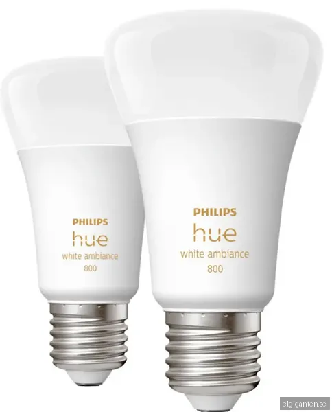 Philips Hue WA smart glödlampa 9W E27 A60 2 st
