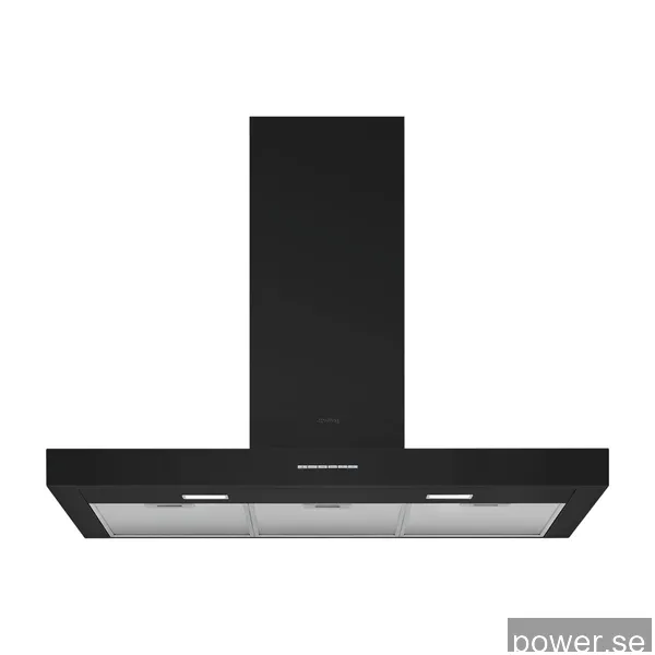 Smeg Serie Universal Vägghängd Köksfläkt KBT900NE (svart 90cm)