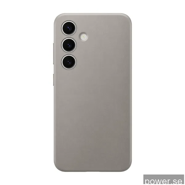 Samsung Galaxy S24 Vegan Leather Case - Taupe
