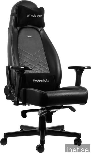 noblechairs ICON Svart/Vit