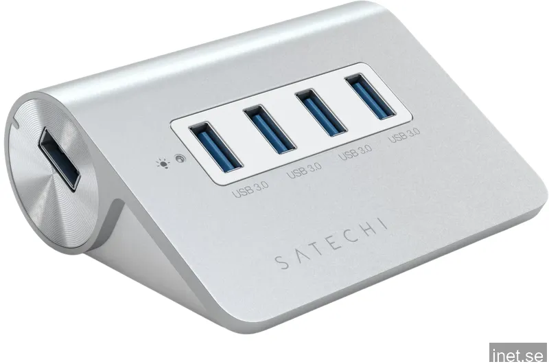 Satechi USB-adapter 4 portar Silver