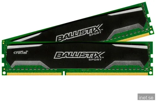 Ballistix 16GB (2x8GB) DDR3 CL9 1600Mhz Sport