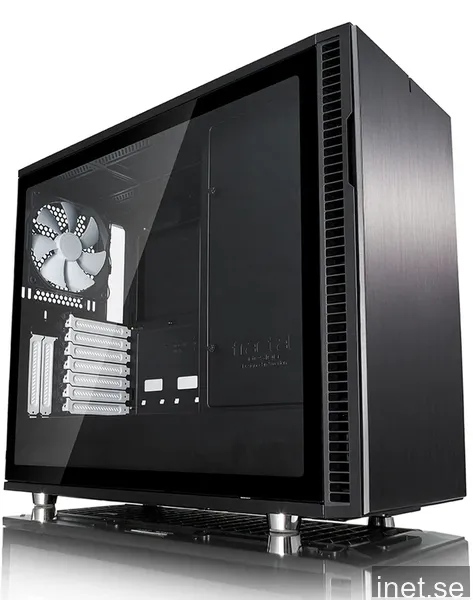 Fractal Design Define R6 Svart Tempered Glass