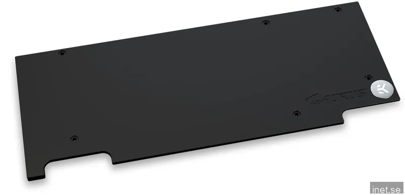 EK-FC1080 GTX Ti Aorus Backplate -Svart