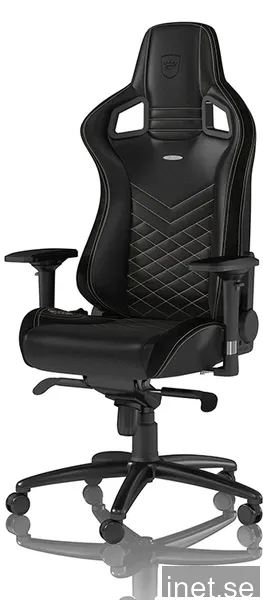 noblechairs EPIC PU-Leather - Svart / Guld