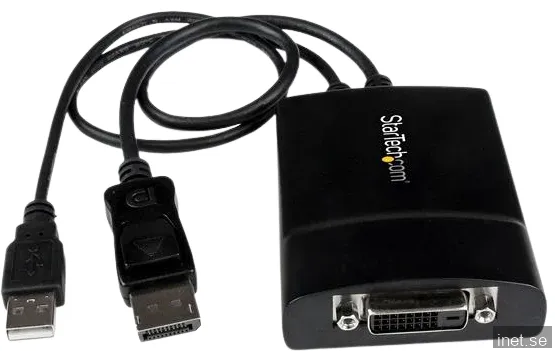 StarTech.com DisplayPort till DVI Dual Link aktiv adapter
