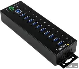 Startech USB 3.0-hubb med 10 portar