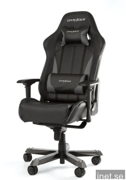 DXRacer KING Gamingstol Svart/Grå