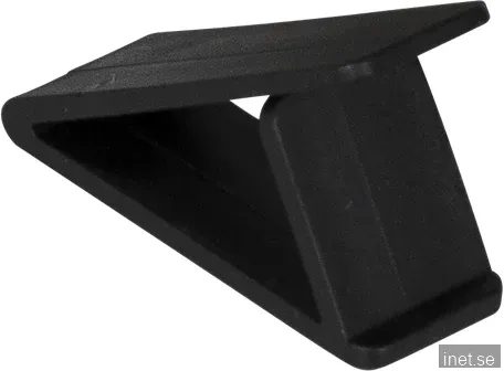 Kabelhållare Självhäftande 4-pack Svart