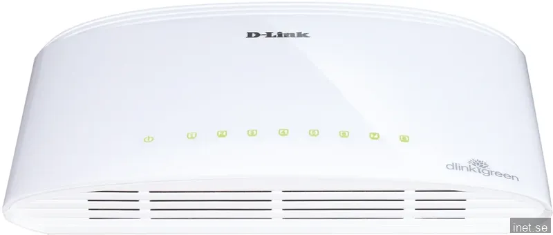 D-Link DGS-1008D Nätverksswitch 8x 10/100/1000 - Svart