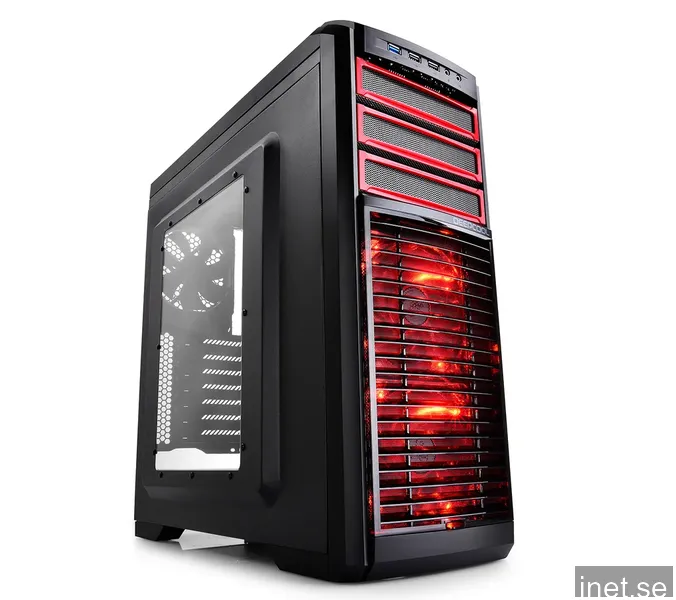 Deepcool Kendomen ATX Svart/Röd