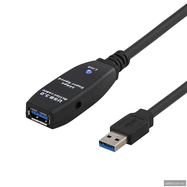 Deltaco USB3-1001 - USB-förlängningskabel
