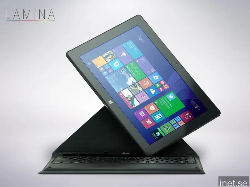 Lamina T-1001BM - 10" 2-in-1 med Windows 8.1 och Microsoft Office för två enheter