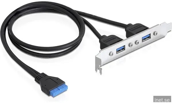 Bracket USB 3.0 för moderkort till 2xUSB 3.0 portar