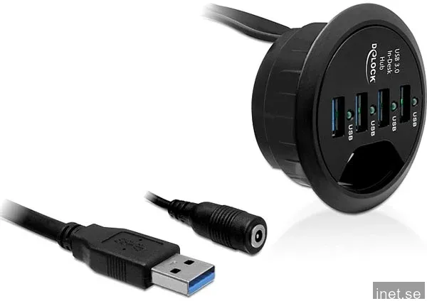 DeLOCK USB-adapter 3.0 4 portar