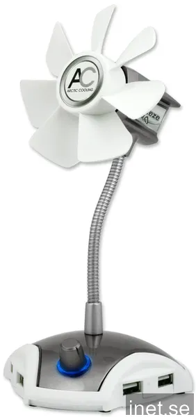 Arctic Breeze Pro, USB 2.0 Hub med bordsfläkt