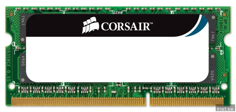 Corsair 8GB (2x4GB) DDR3 1333MHz Apple-certifierade SO-DIMM
